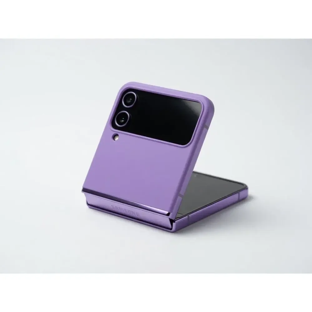 Purple Flip Case for Samsung Galaxy Z Flip5 – Designed by GKK